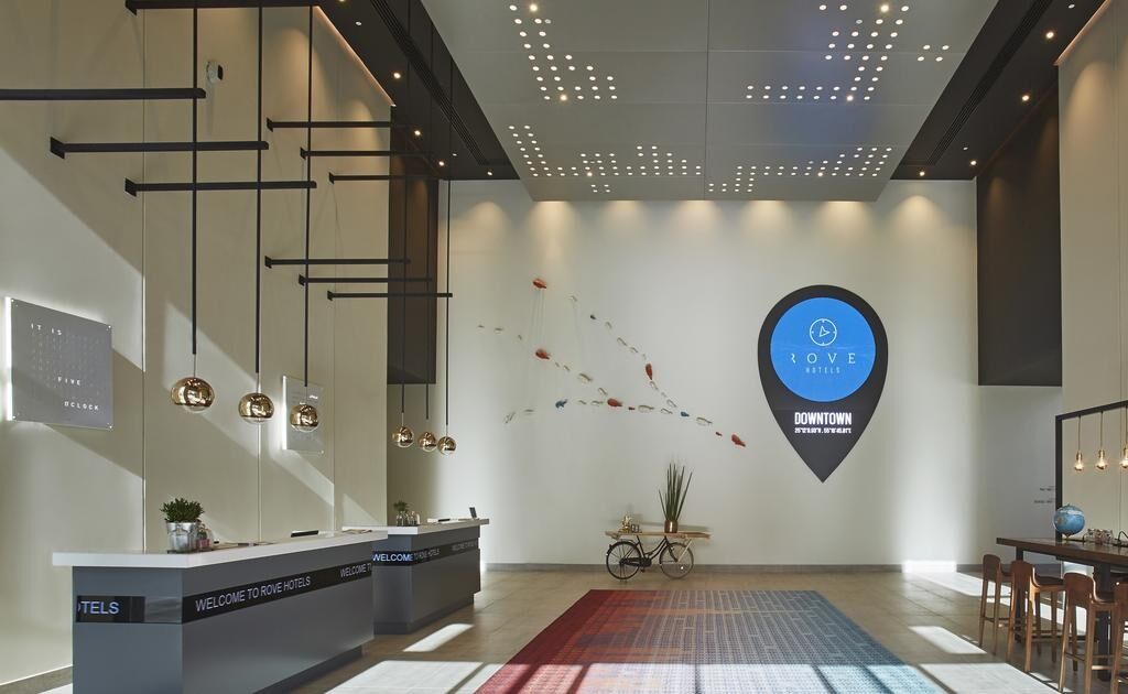 Rove At The Park Hotel Dubai Exterior photo
